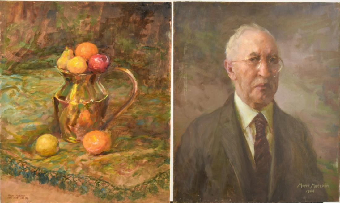 MEYER MATZKIN (1880-1976) Two Works (1 of 17)