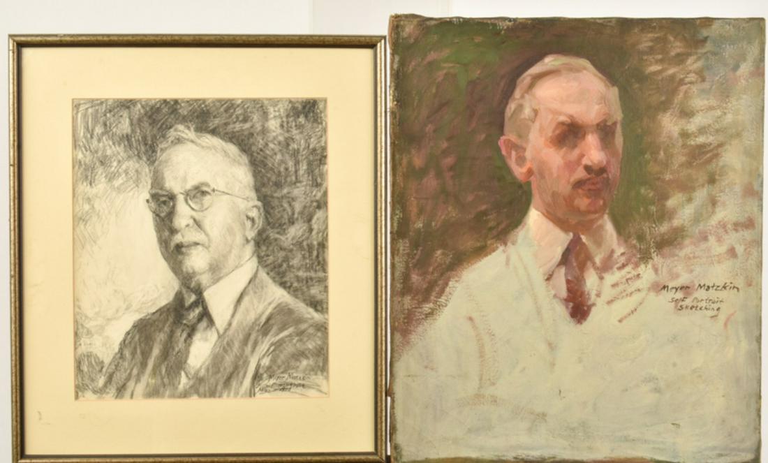 MEYER MATZKIN (1880-1976) Two Works (1 of 18)