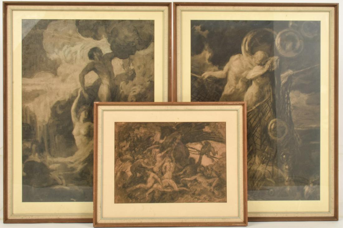 MEYER MATZKIN (1880-1976) Three Works (1 of 17)