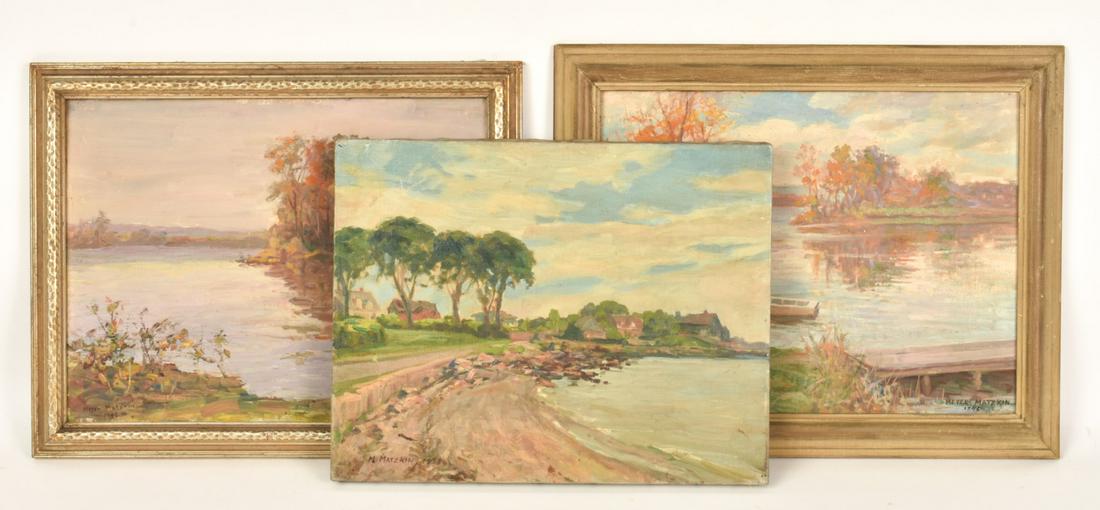 MEYER MATZKIN (1880-1976) Three Works (1 of 20)