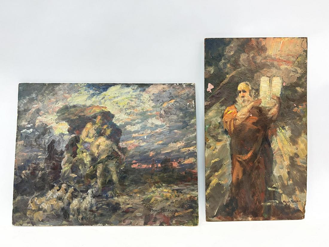 MEYER MATZKIN (1880-1976) Two Works (1 of 9)