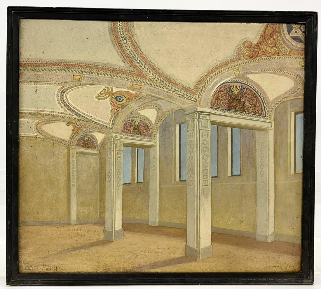 MEYER MATZKIN (1880-1976) "Architectural Work" (1 of 8)