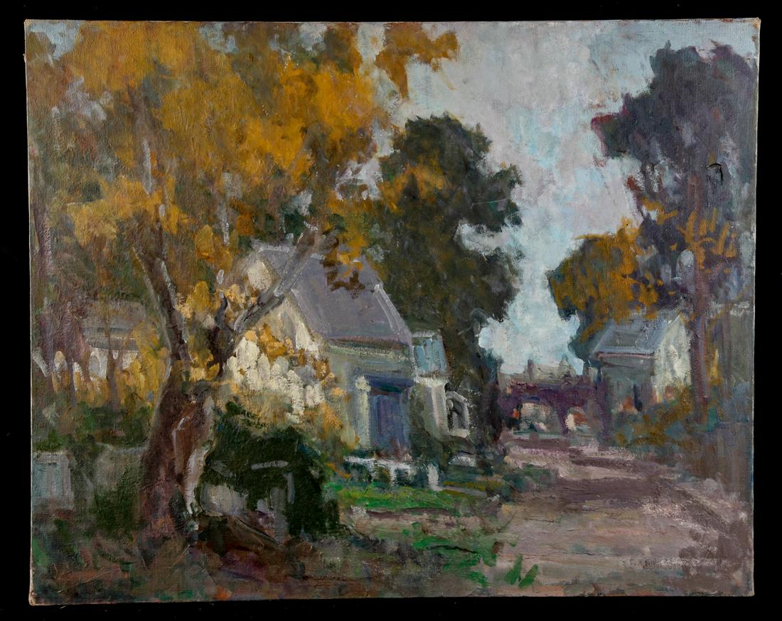 MARIA LISZT (1902-1992) "Quiet Gloucester Lane" (1 of 9)