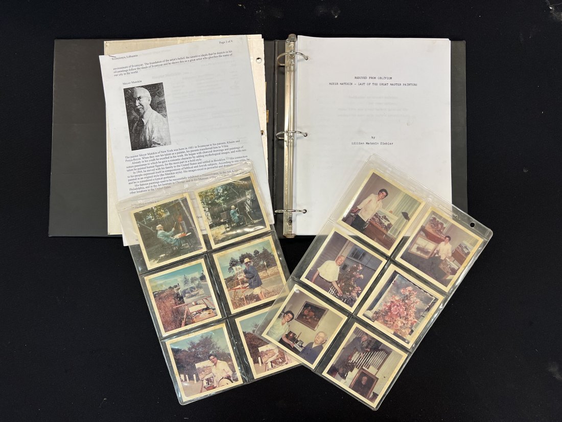 BIOGRAPHY of MEYER MATZKIN by LILLIAN ZIMBLER (1 of 20)