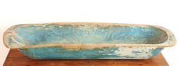 TRENCHER in BLUE PAINT with CHIP CARVED HANDLES