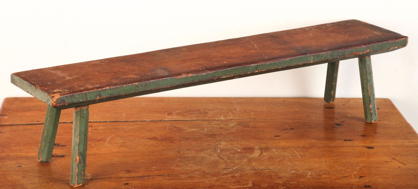 LONG (19th c) NEW ENGLAND COUNTRY CRICKET (1 of 5)