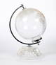 WATERFORD CRYSTAL DESK GLOBE