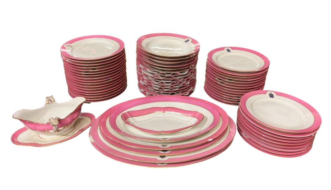 SEVRES MACE ARMORIAL PORCELAIN DINNERWARE (1 of 16)