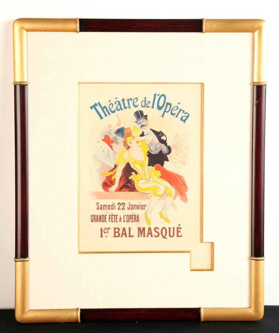 JULES CHERET (1836 - 1932) LITHOGRAPHIC PRINT (1 of 7)