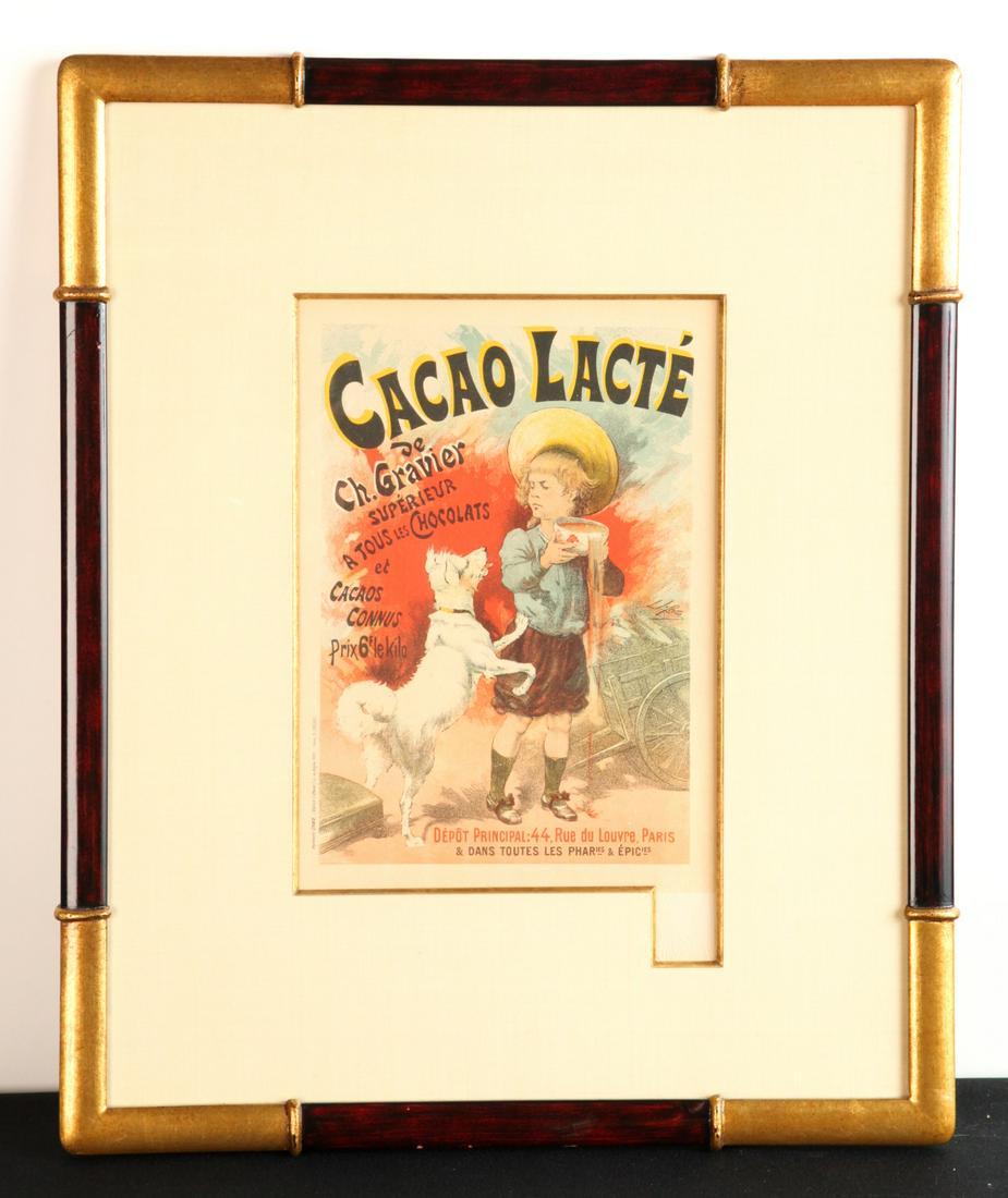 JULES CHERET (1836 - 1932) LITHOGRAPHIC PRINT (1 of 8)