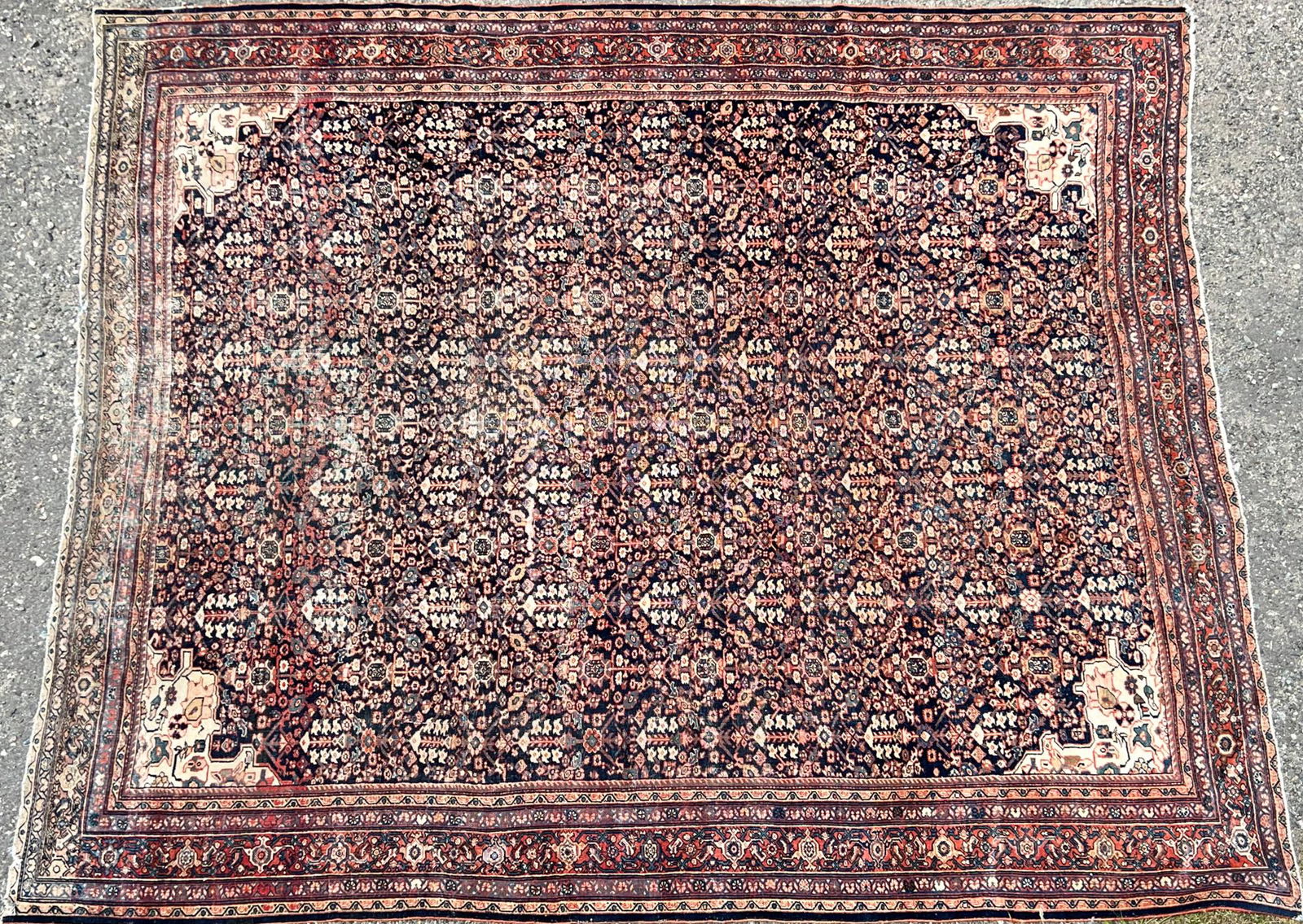 ANTIQUE PERSIAN ROOM SIZE CARPET (1 of 11)