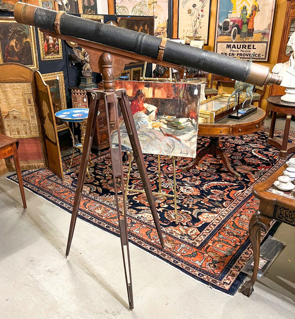 DOLLOND ASTRONOMICAL TELESCOPE on TRIPOD (1 of 7)