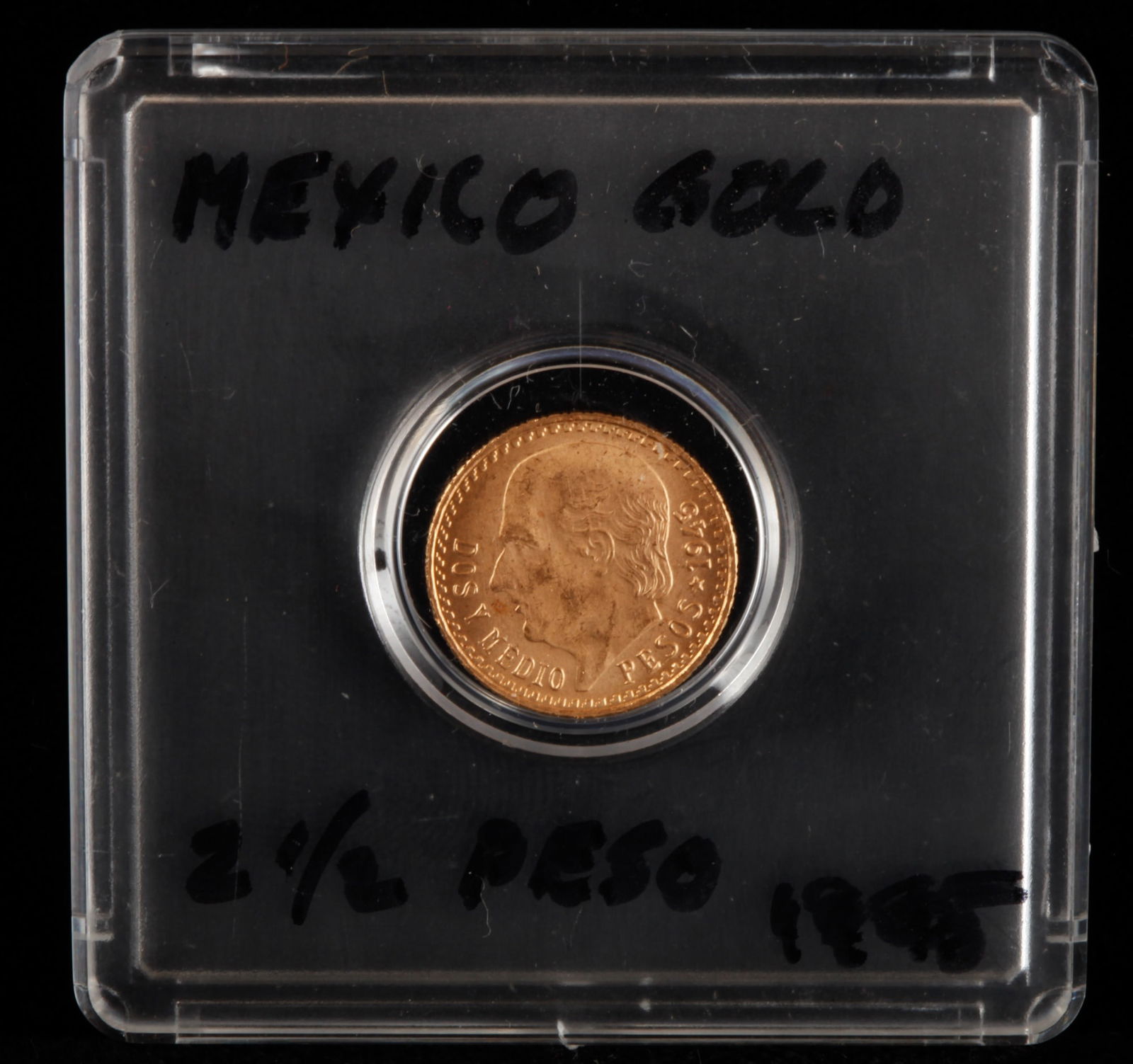 1945 MEXICAN 2 1/2 PESO GOLD PIECE (1 of 3)