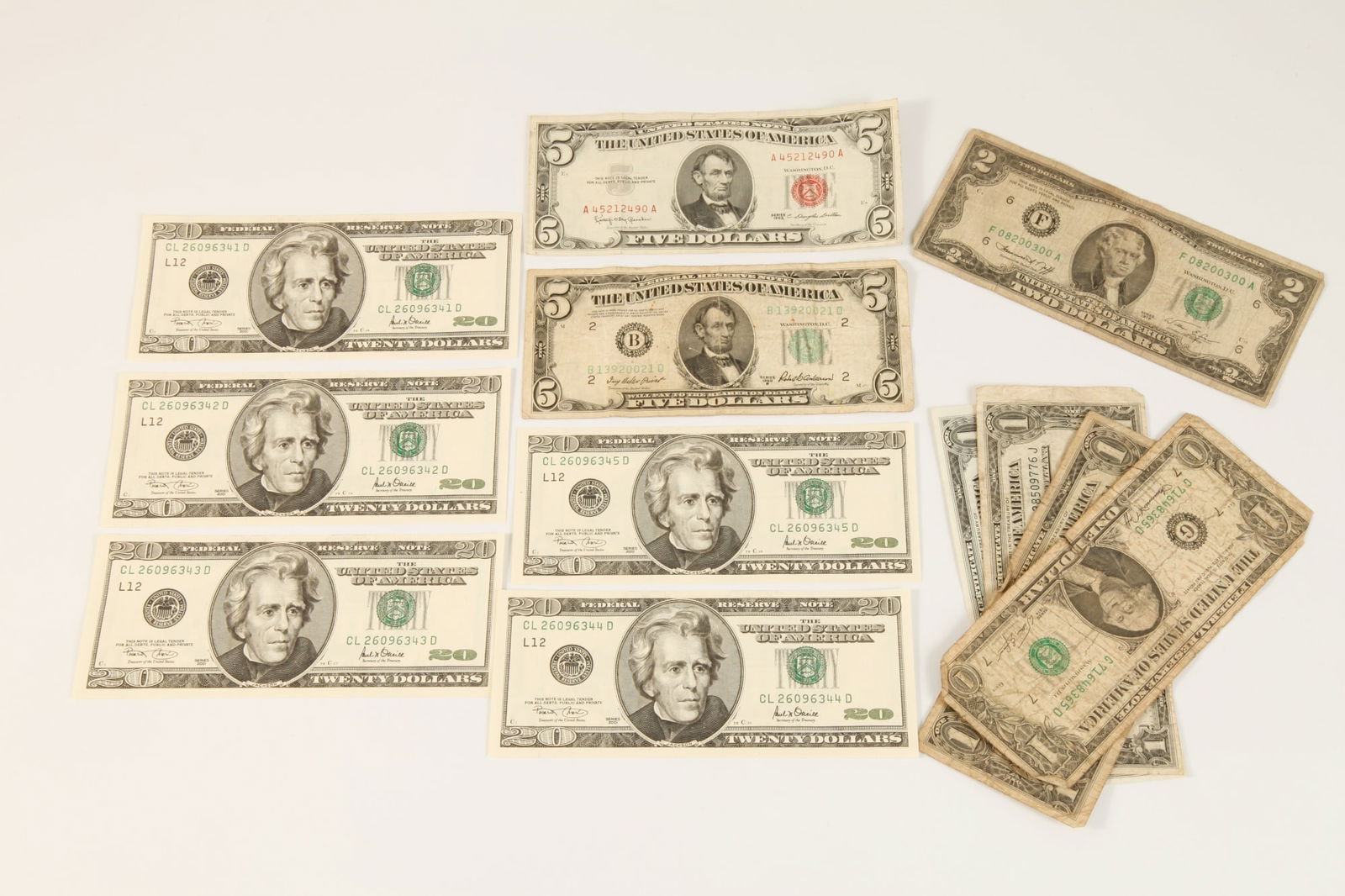 SILVER CERTIFICATES and OTHER CURRENCY (1 of 7)