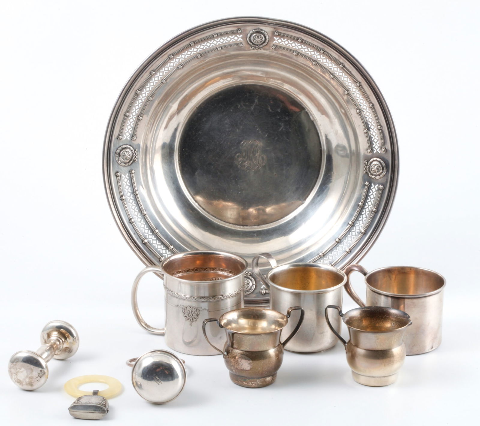 GROUPING OF STERLING SILVER HOLLOWARE (1 of 5)