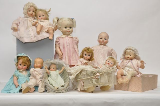 Lot of as is Alexander Dolls - most are baby: dolls - Victoria, Marybel, Lively Kitten, Sweet Tears, etc