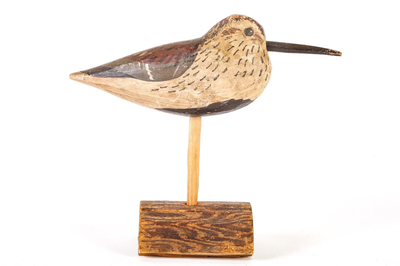 OLD RUDDY TURNSTON SHOREBIRD DECOY (1 of 15)