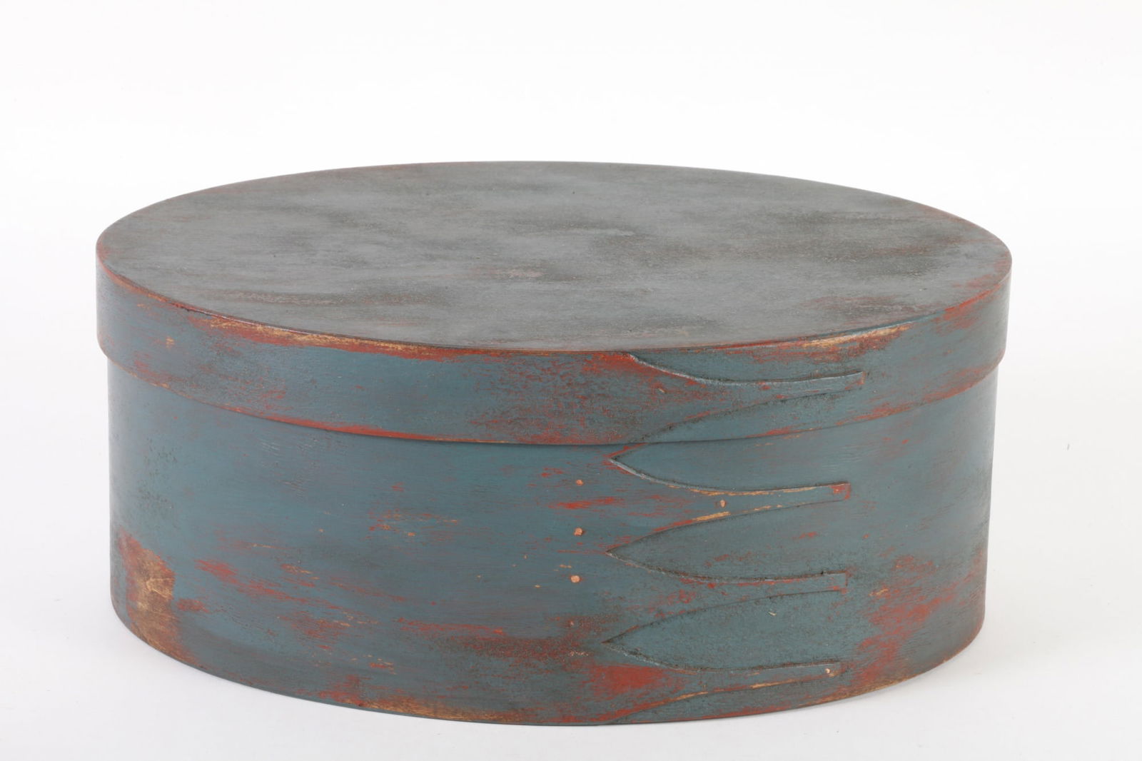 LARGE OVAL SHAKER TYPE PANTRY BOX (1 of 12)