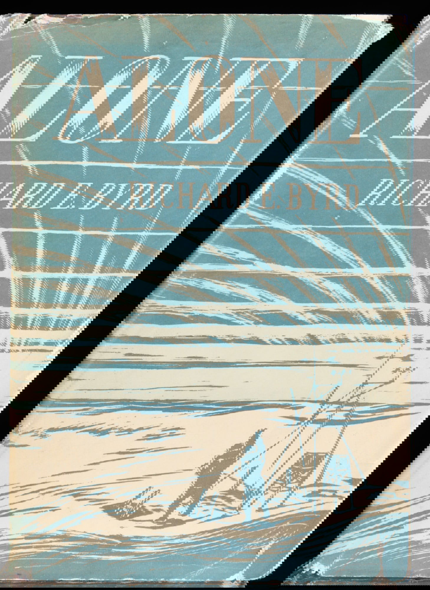 R. E. BIRD "ALONE" AUTHOR-SIGNED 1st EDITION (1 of 9)