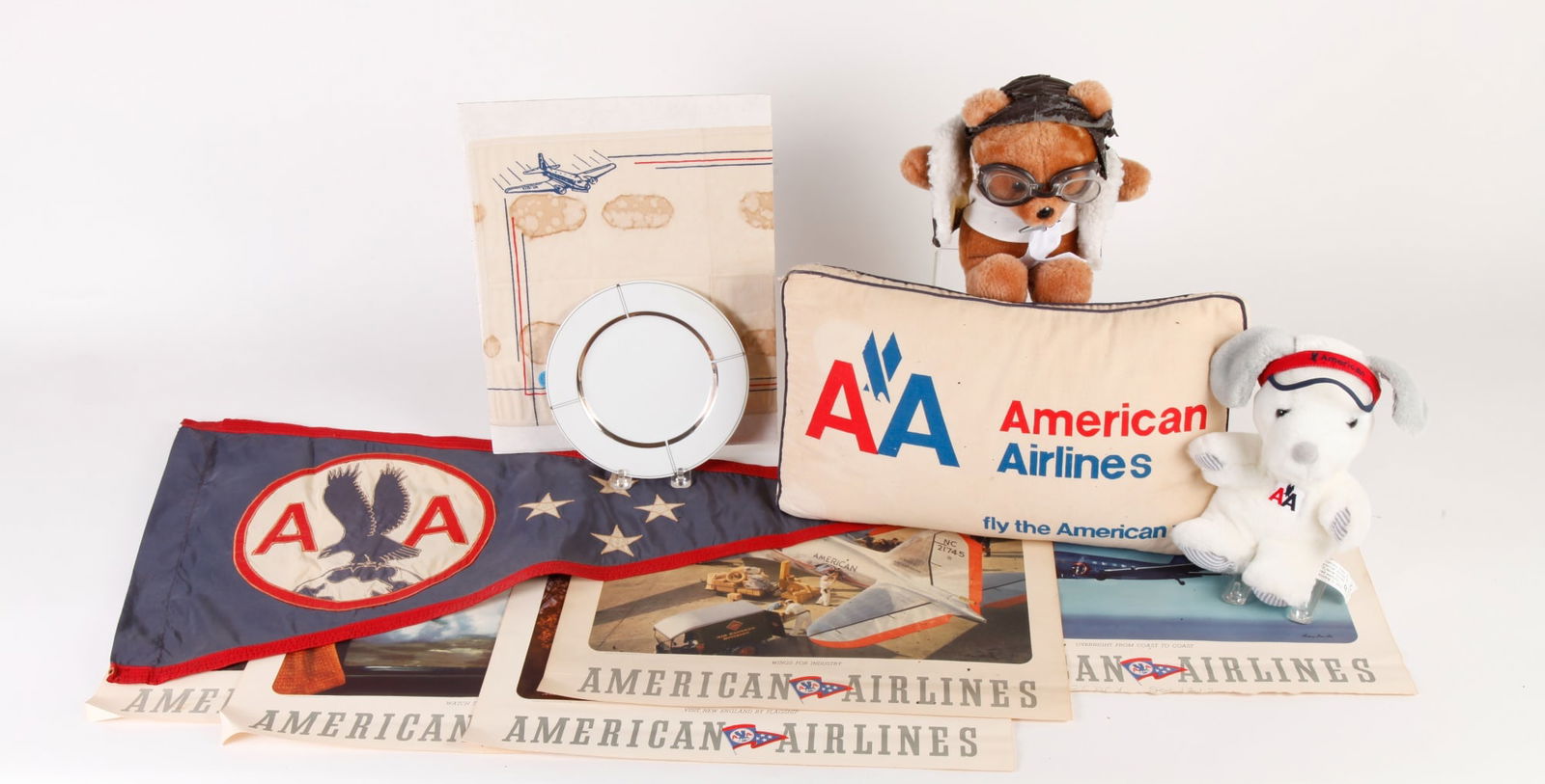 GROUP OF AMERICAN AIRLINES ADVERTISING INCLUDING: (1 of 15)