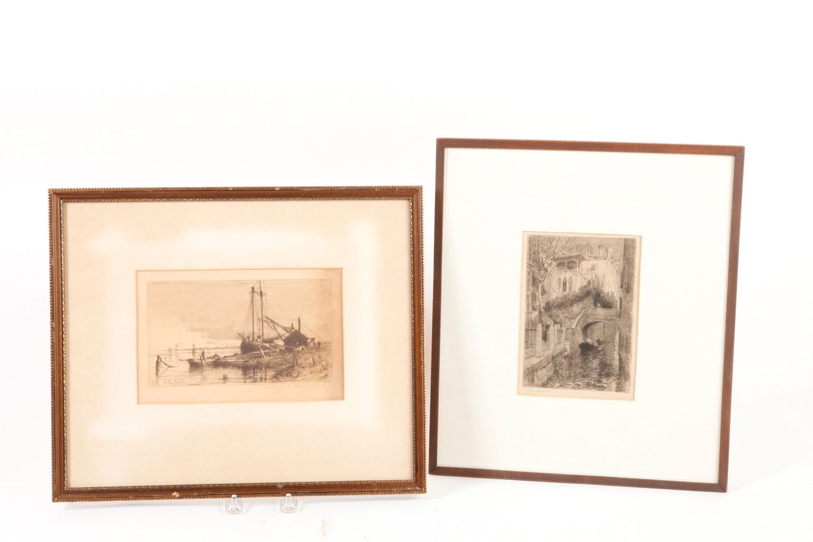 (2) FRAMED ETCHINGS (1 of 7)