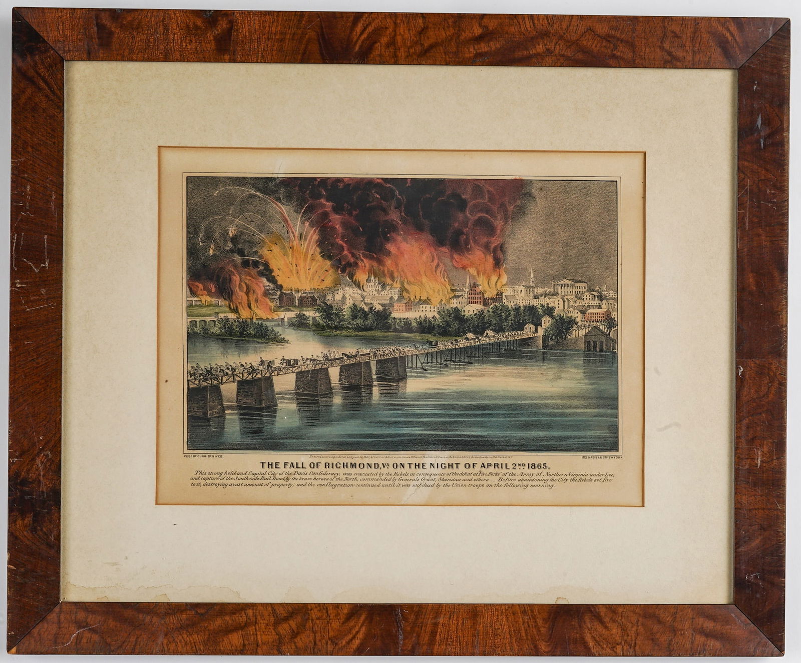 1865 CURRIER & IVES PRINT (1 of 8)