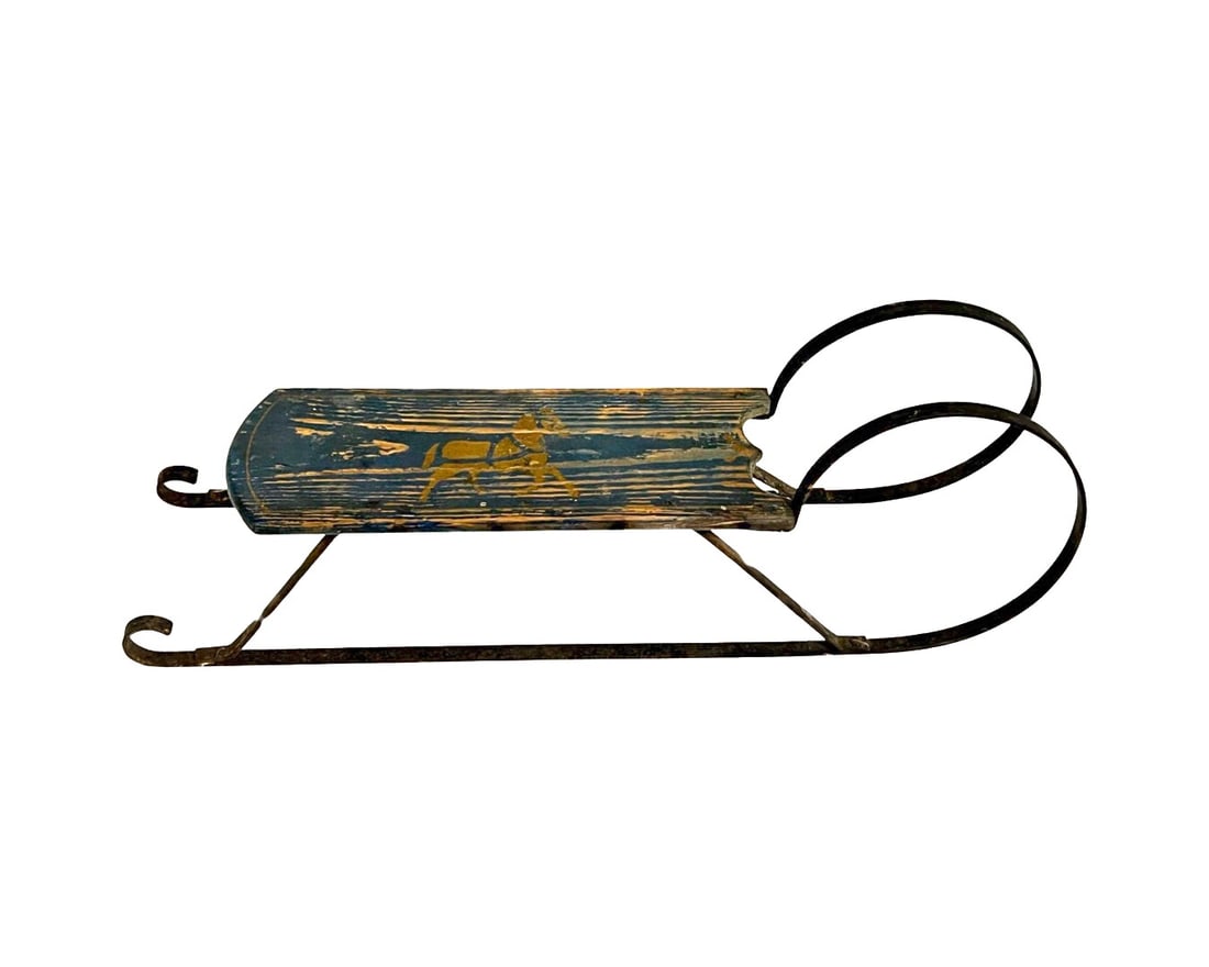 VINTAGE CHILD'S SLED (1 of 6)