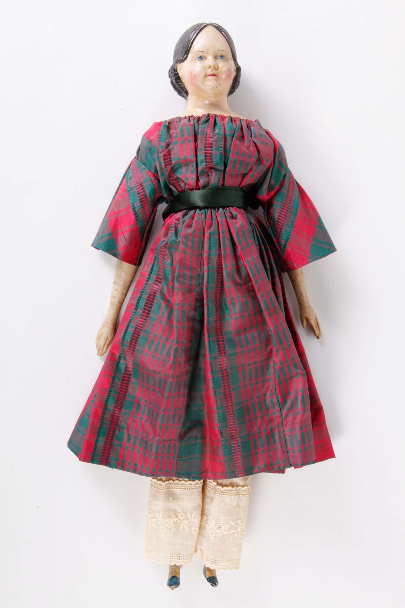 EARLY DOLL WITH ORIGINAL CLOTHING (1 of 12)