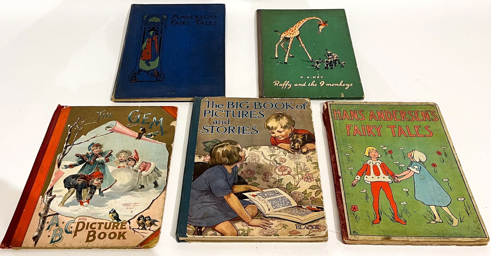 (4) OVERSIZE CHILDREN'S STORY BOOKS (1 of 5)