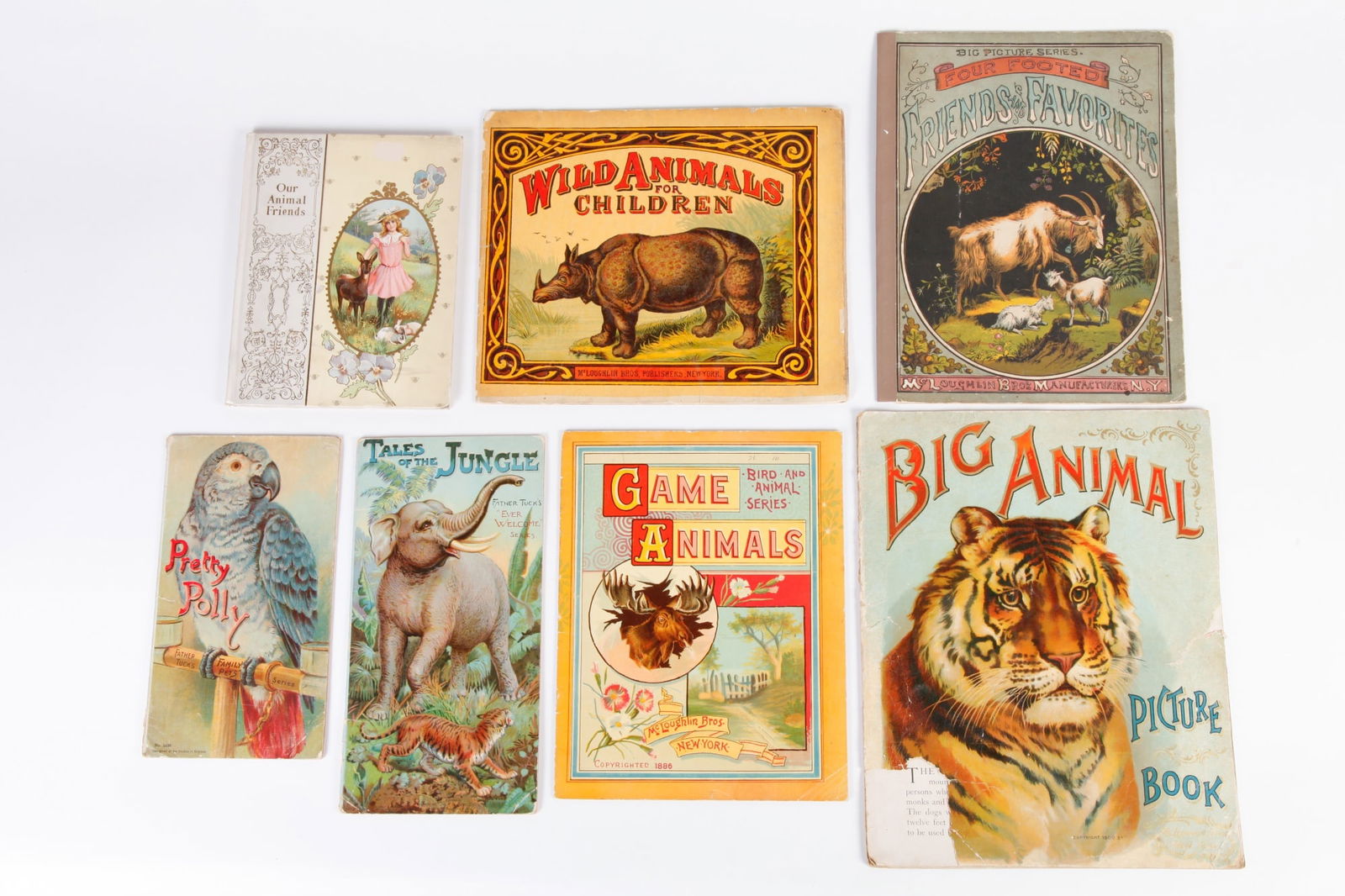 (7) VINTAGE CHILDREN'S BOOK ON ANIMALS (1 of 20)