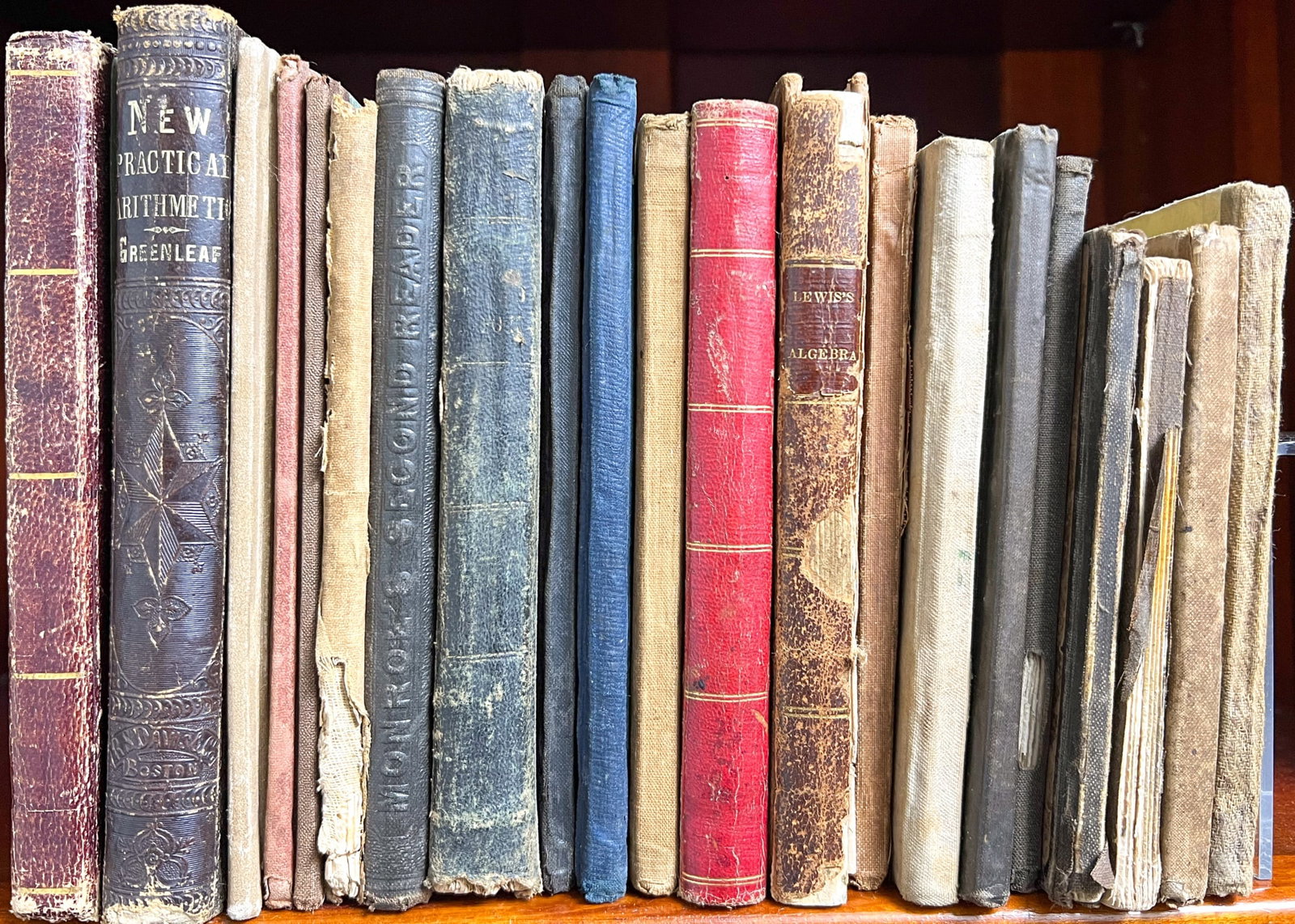 (21) EARLY SCHOOL BOOKS ON VARIOUS SUBJECTS (1 of 15)