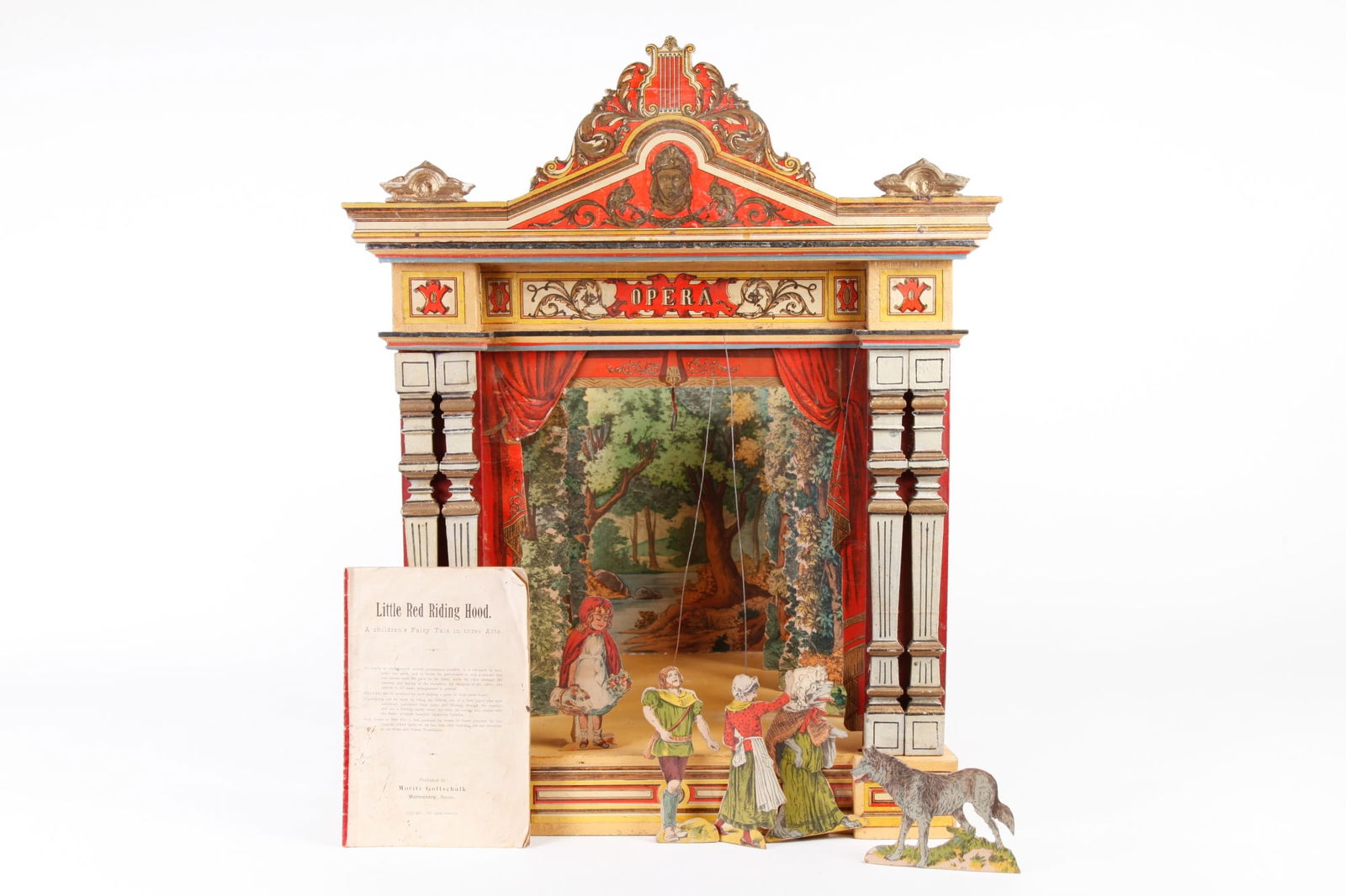 (19TH C)  GERMAN TOY THEATER (1 of 20)