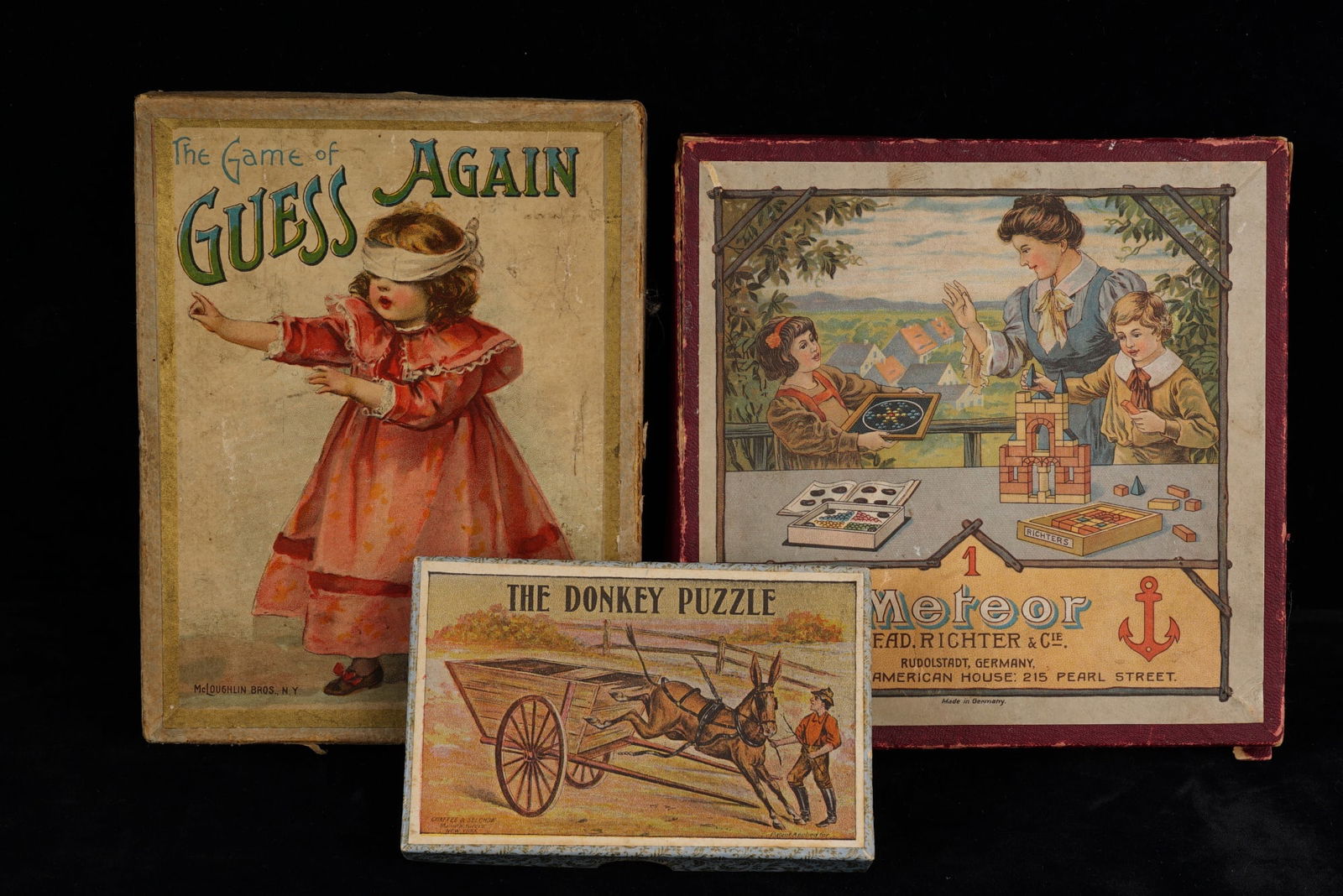 (3) VINTAGE CHILD'S GAMES: (1 of 14)