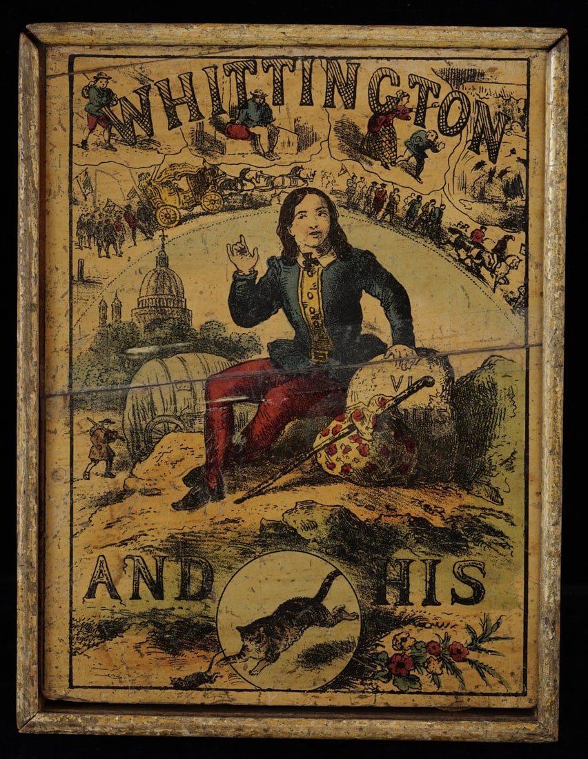 VINTAGE "WITTINGTON AND HIS CAT" PUZZLE (1 of 8)