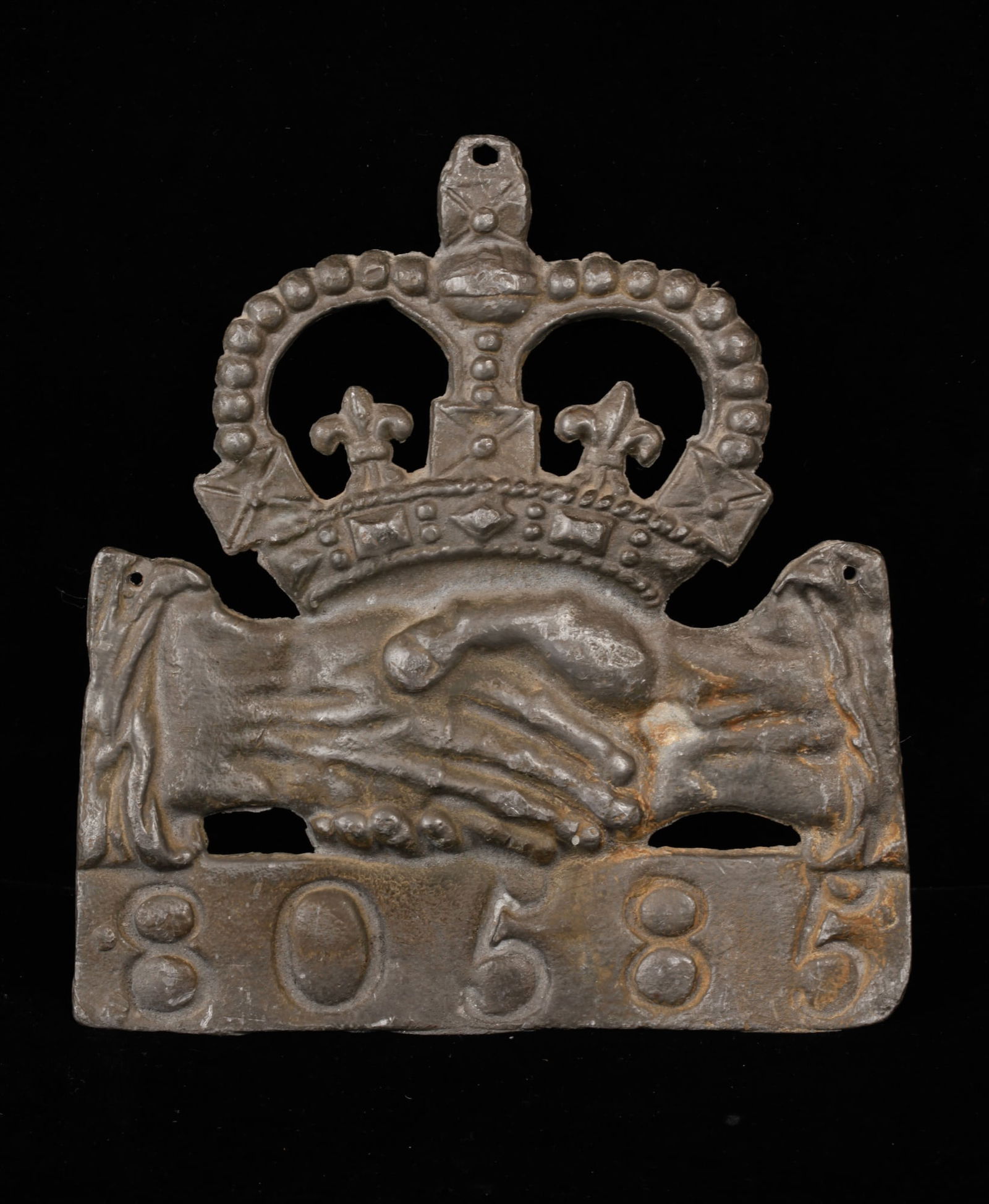 HAND-IN-HAND FIRE INSURANCE CO. LEAD WALL-MARK (1 of 9)