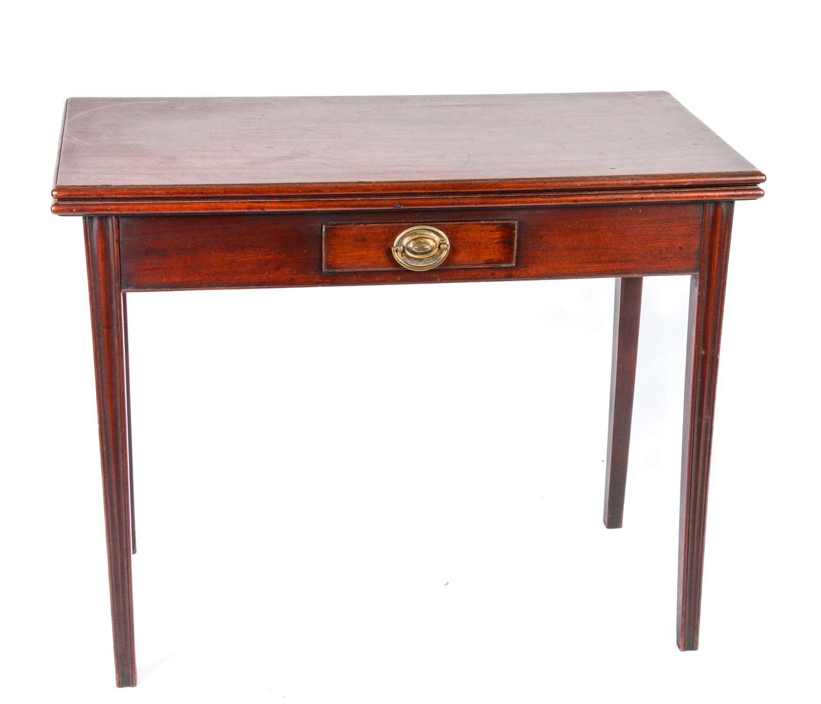 HEPPLEWHITE MAHOGANY GAME TABLE (1 of 11)