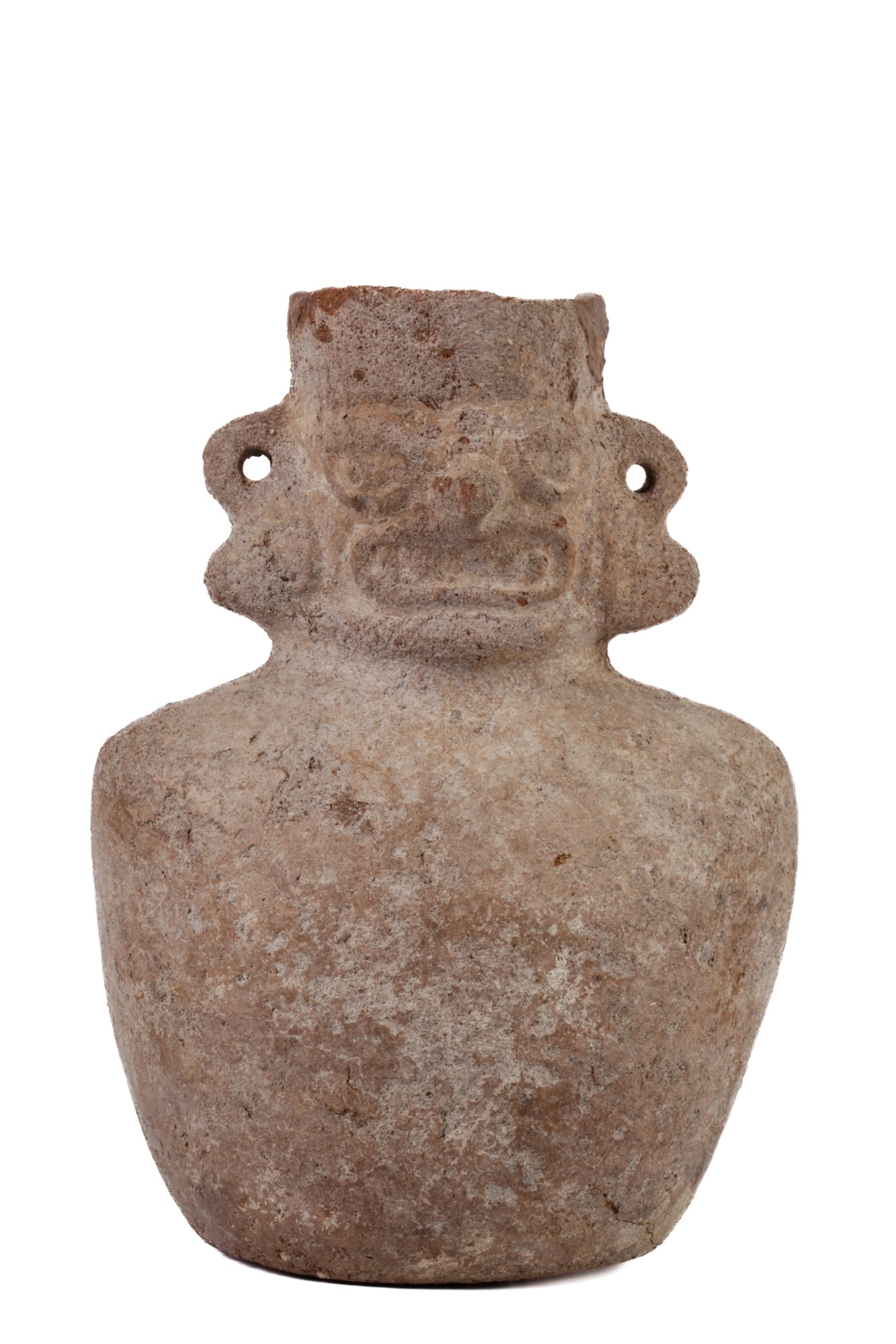PRE COLUMBIAN CHANCAY FIGURAL VESSEL (1 of 9)
