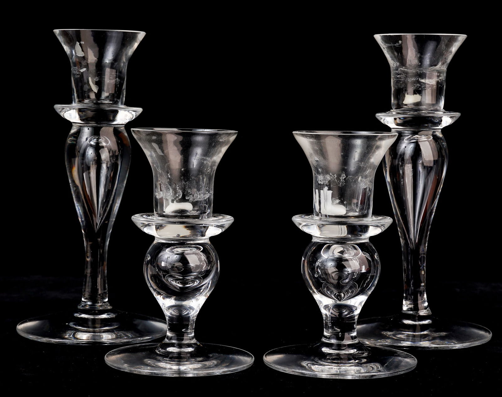 (2) PAIR OF TIFFANY & CO TEAR DROP CANDLESTICKS (1 of 12)
