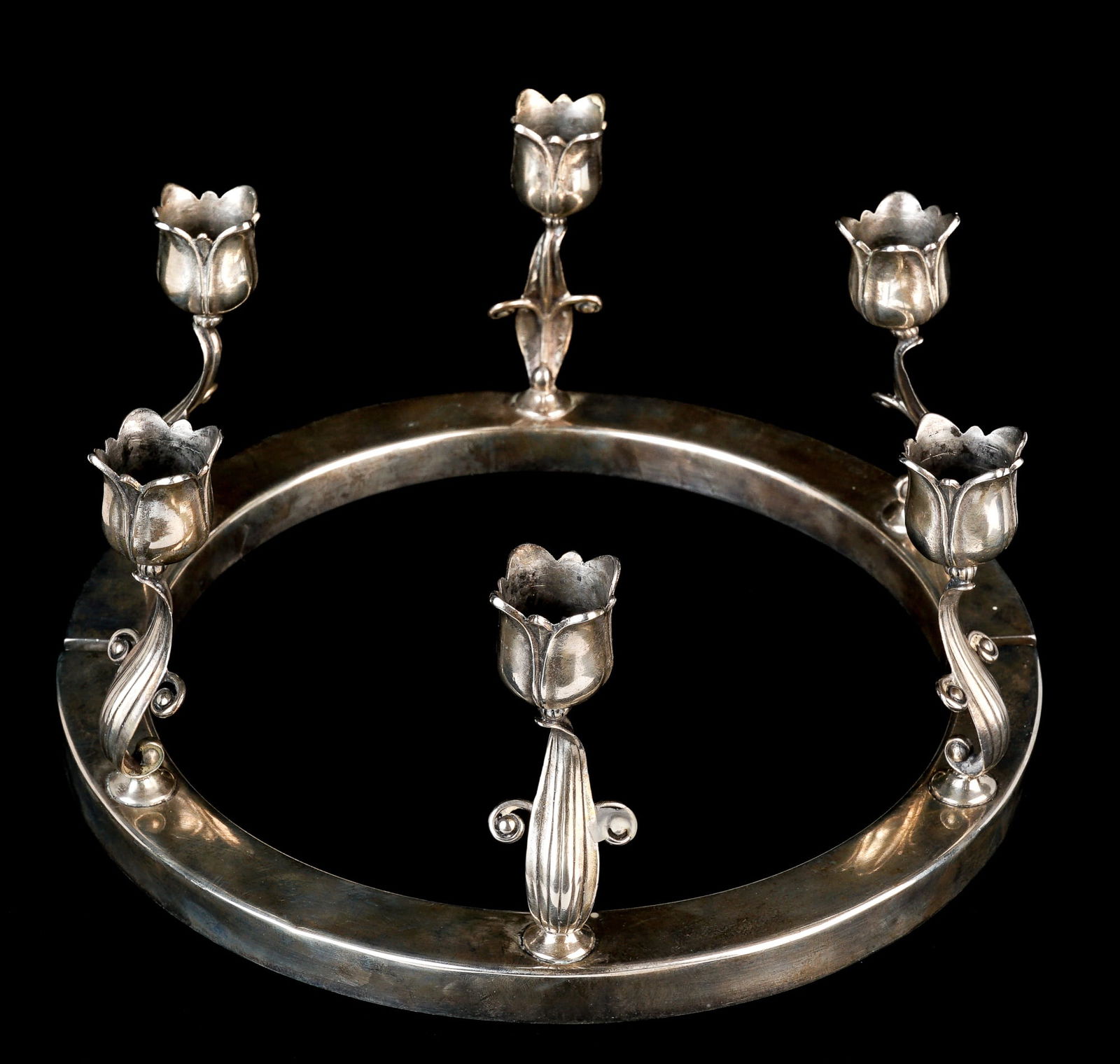 J. WAGNER and SON STERLING SILVER CENTERPIECE (1 of 10)