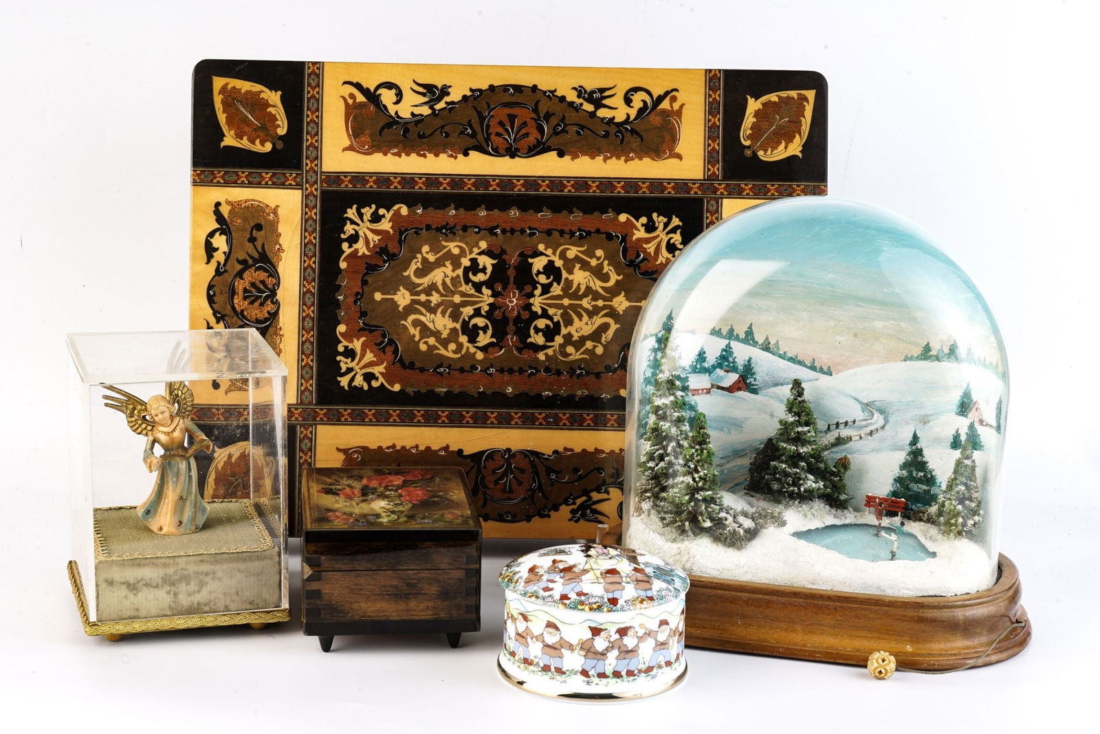 ASSORTMENT OF (5) MUSIC BOXES (1 of 11)