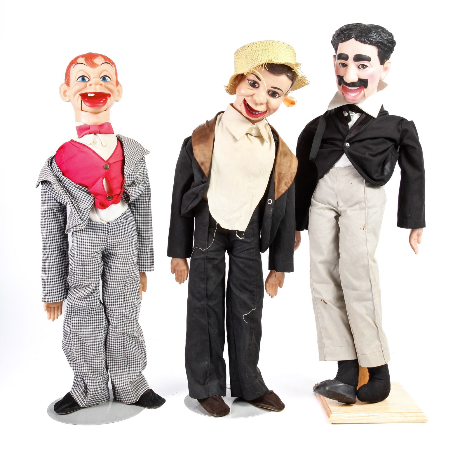 GROUCHO MARX, MCCARTHY & SNERD VENTRILOQUIST DOLLS (1 of 14)
