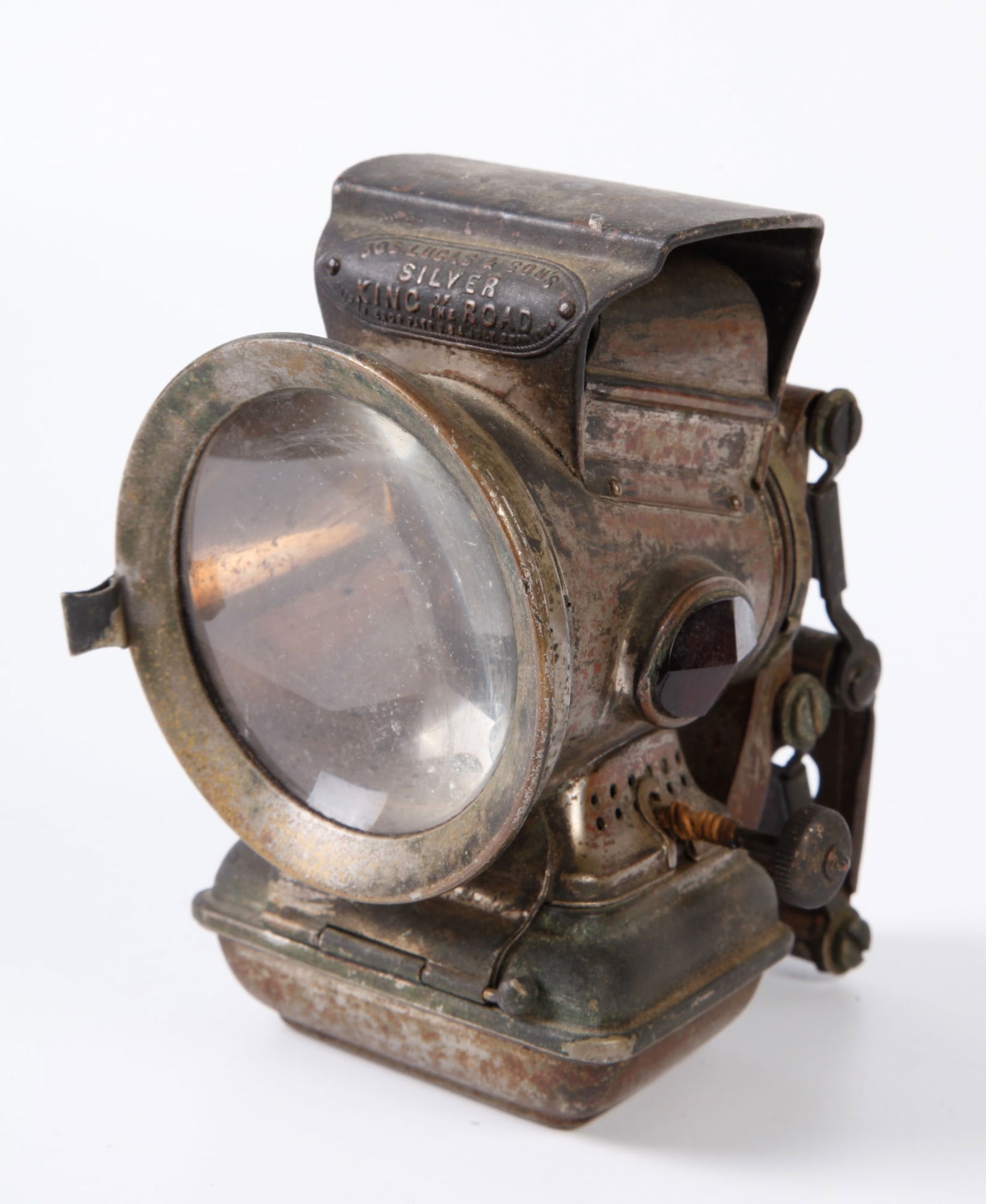 JOS LUCUS SILVER KING of the ROAD BICYCLE LANTERN (1 of 8)