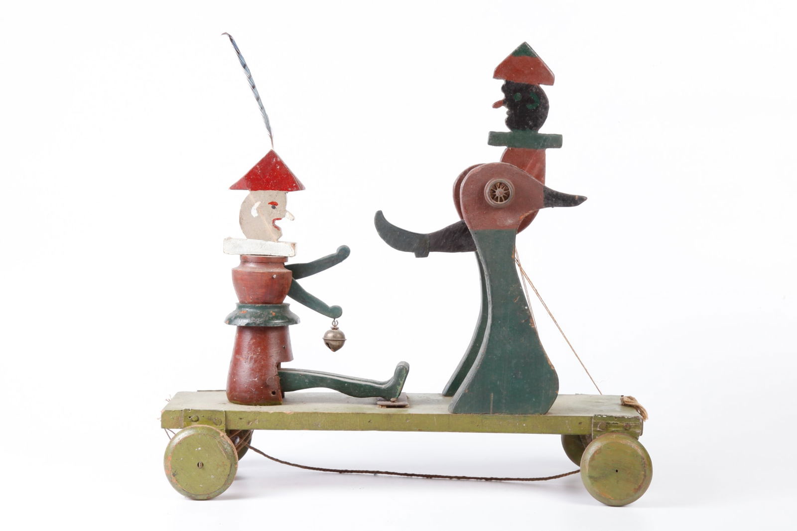 FOLK ART ACROBATIC PULL TOY (1 of 13)