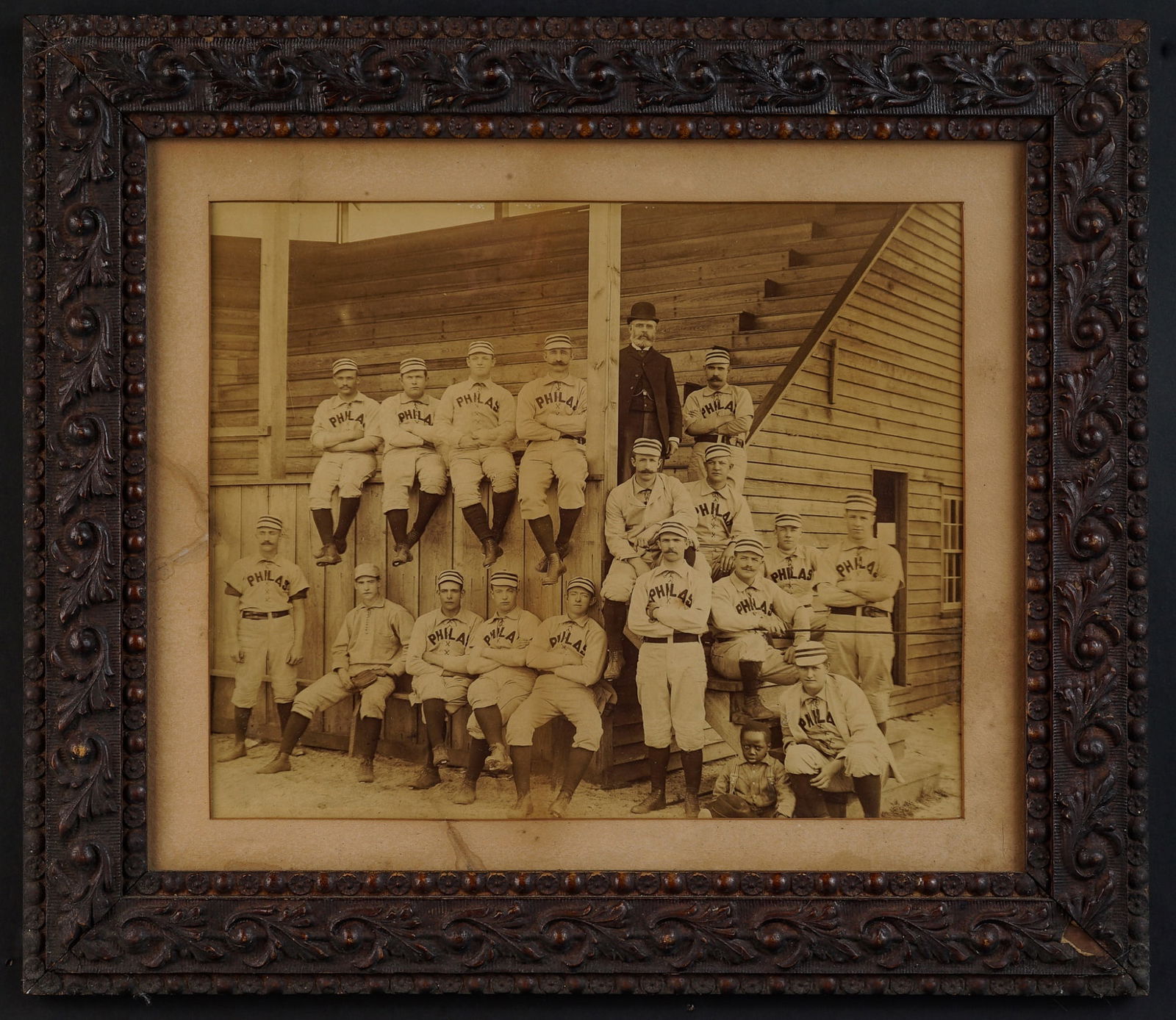 1890s Philadelphia Phillies Baseball Team Photo Auction