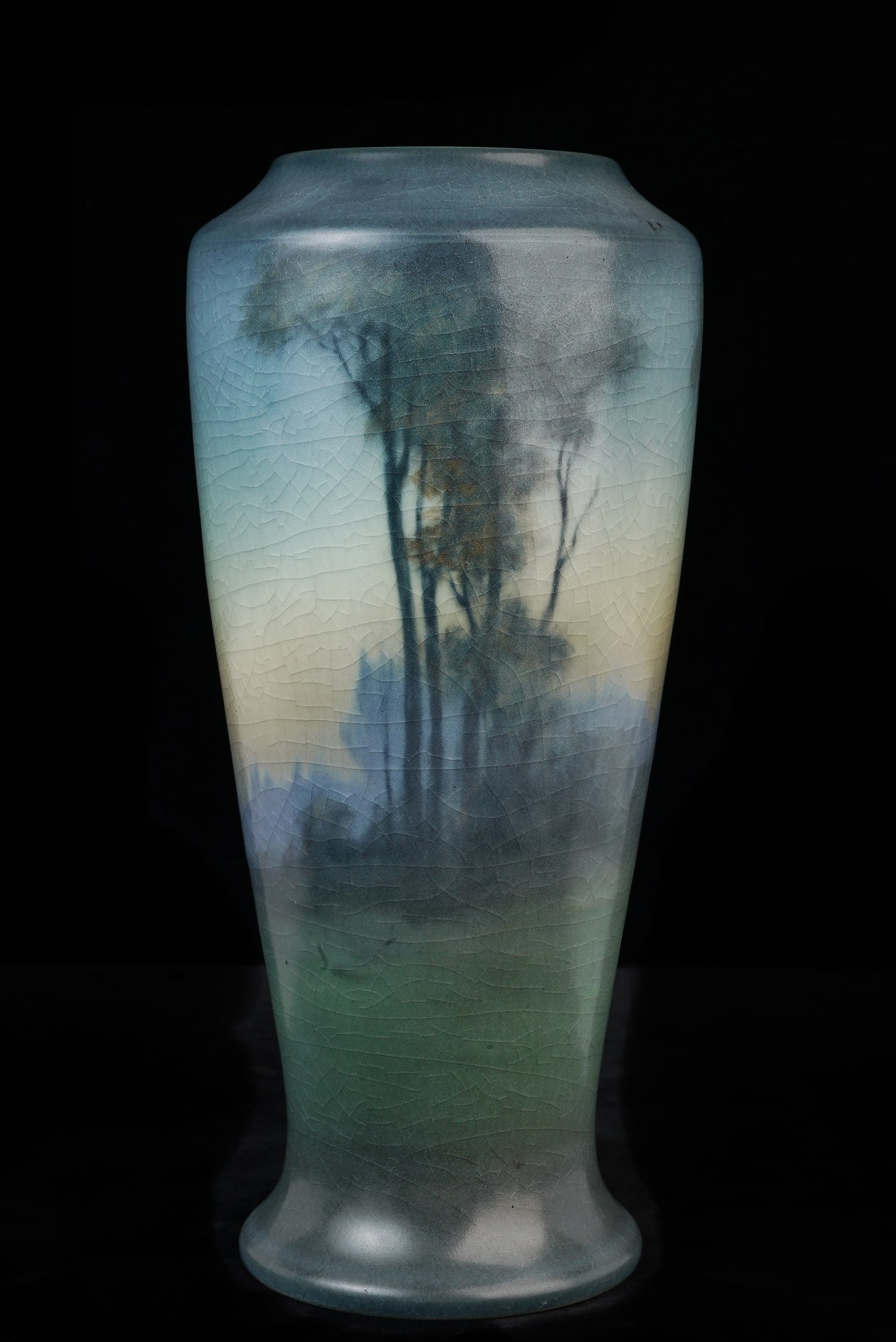 LENORE ASBURY ROOKWOOD VASE in VELLUM GLAZE (1 of 10)