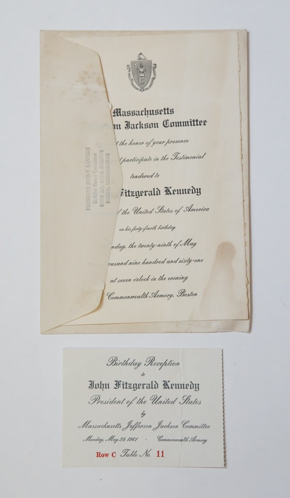 1961-MAY 29 US PRESIDENT J.F.K. BIRTHDAY RECEPTION (1 of 6)