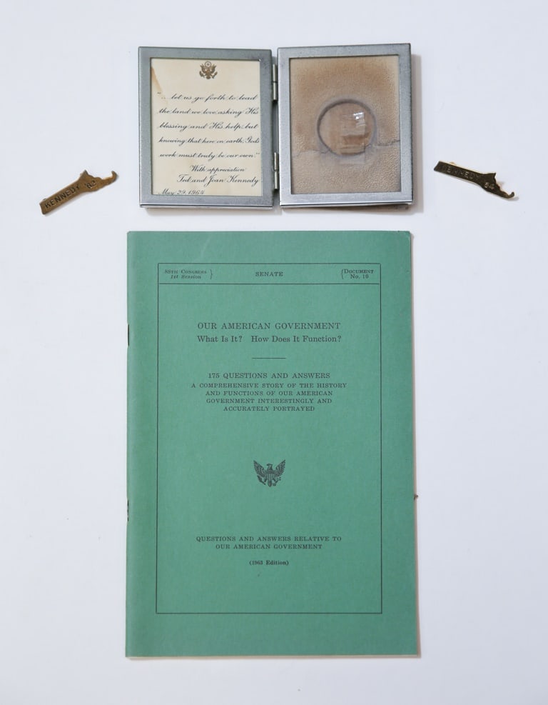 1962/4 TED KENNEDY for US SENATE CAMPAIGN MATERIAL (1 of 6)