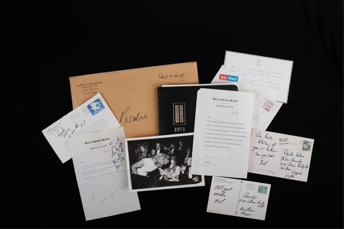 JOAN KENNEDY'S FAMILY PLANNER 1971 etc (1 of 14)