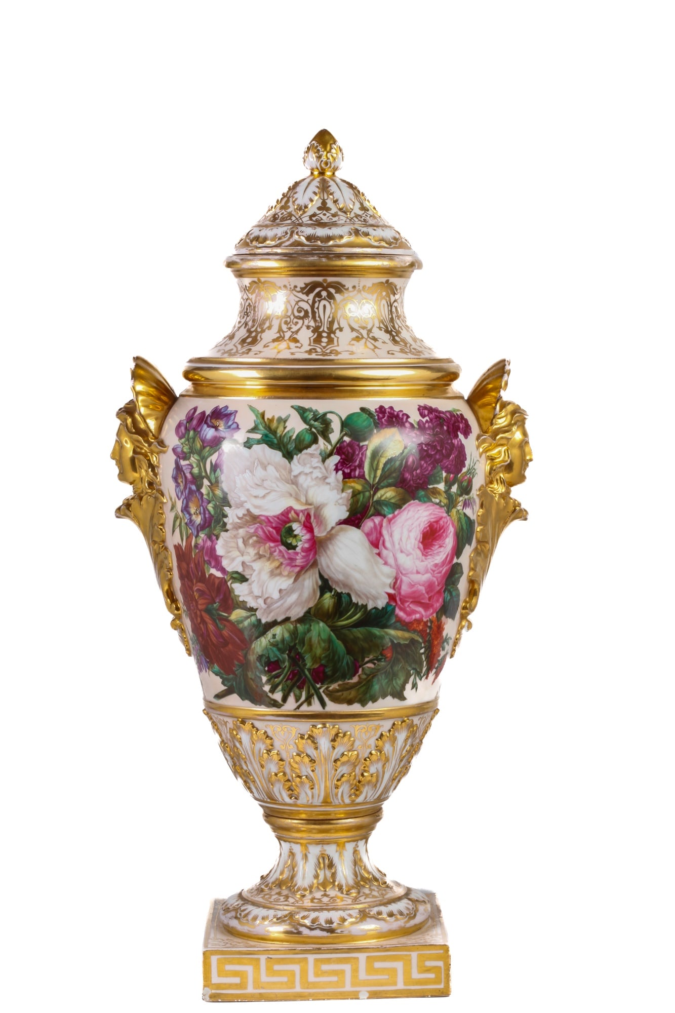 SPECTACULAR KPM QUALITY PORCELAIN URN (1 of 16)