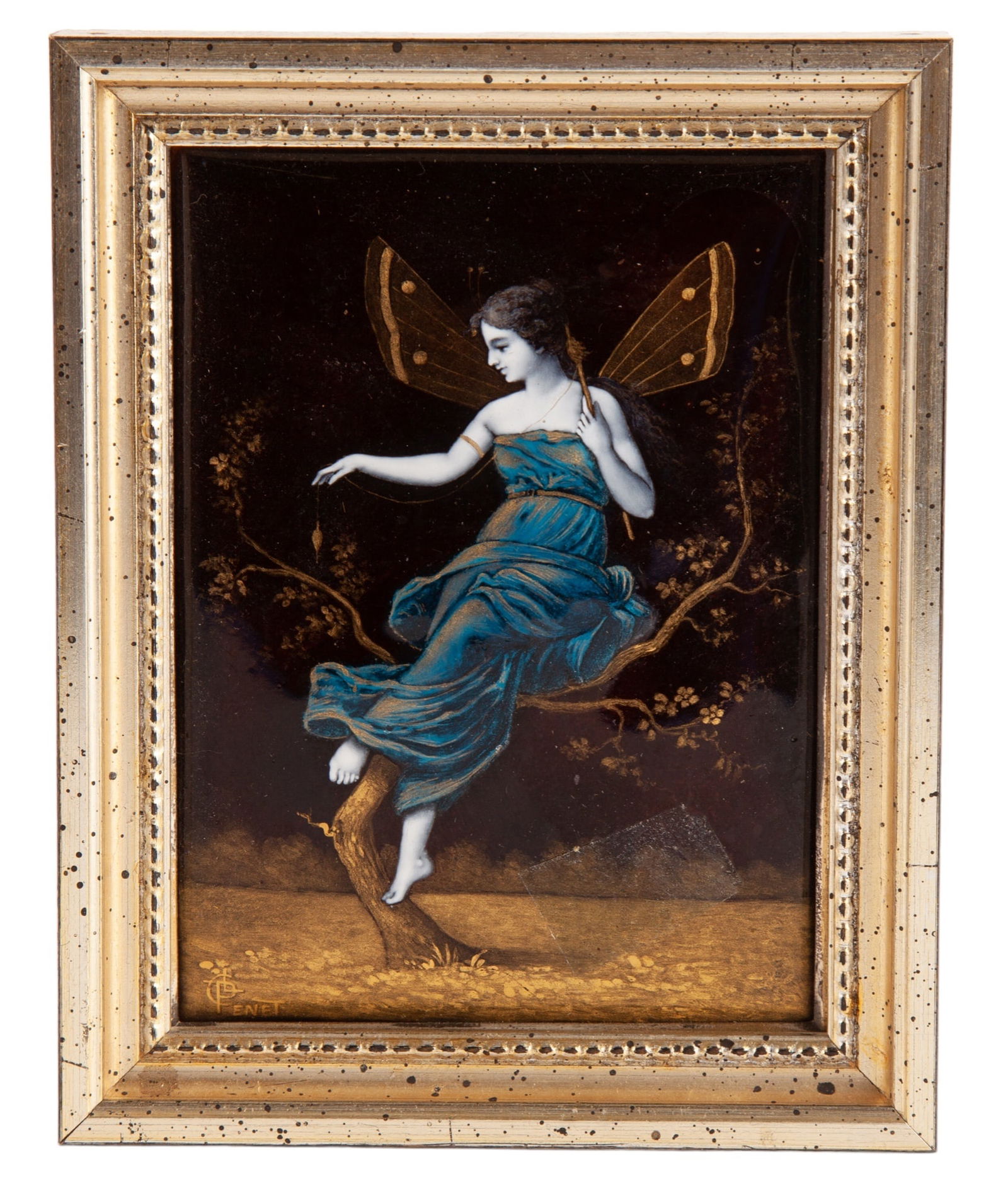 LIMOGES ENAMELED PLAQUE (1 of 6)